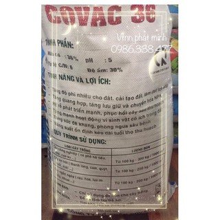 Phân bón vi sinh COVAC, Bổ Sung Nấm Trichoderma (1kg)