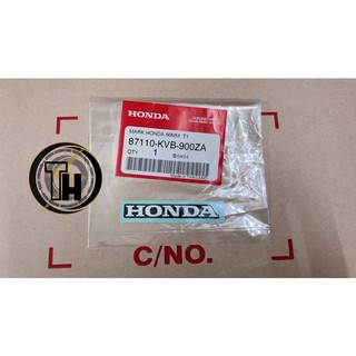 Tem honda 60mm nền đen