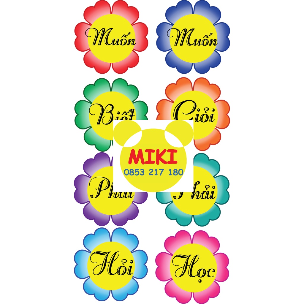 KHẨU HIỆU TRANG TRÍ LỚP HỌC MẪU MỚI