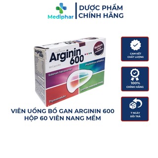 Bổ gan Arginin 600 Giúp tăng cường chức năng gan hiệu quả