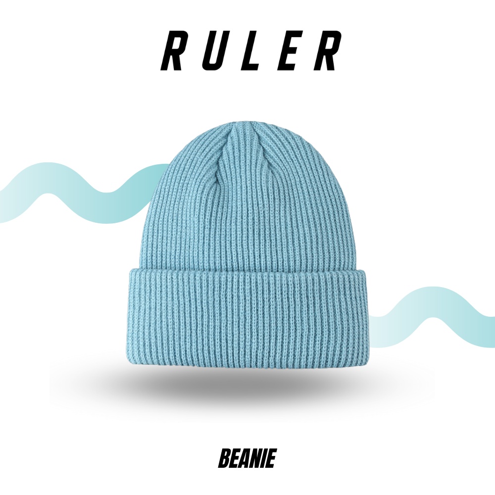 Nón len beanie basic