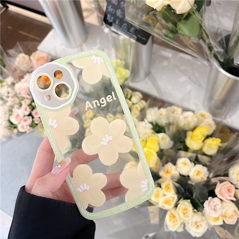 Ốp Điện Thoại In Họa Tiết Hoa Cho iphone14Promax / 7plus / 8 / 8plus / x / xr / xs / 11 / 12 / 13 / pro / max / plus / promax