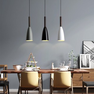 Bộ 3 bóng chao nhôm kitchenlamp season hot hiện đại đèn thả seche trang trí phòng bếp, bàn ăn