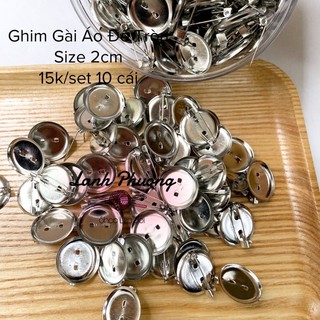 Ghim Gài Áo Sắt Handmade (10 cái)