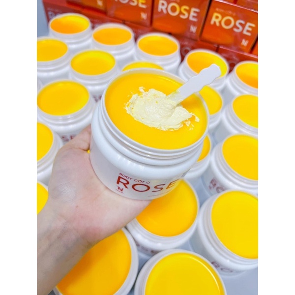 Kem Body Cốt Ủ ROSE Trắng Mạnh - Thiên Nhiên Chính Hãng