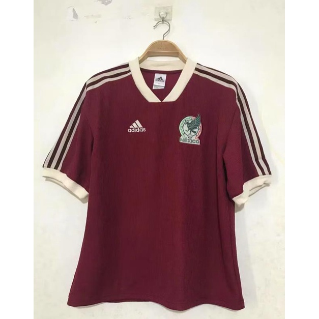 Áo Bóng Đá Màu Đỏ Phong Cách Mexico 2022