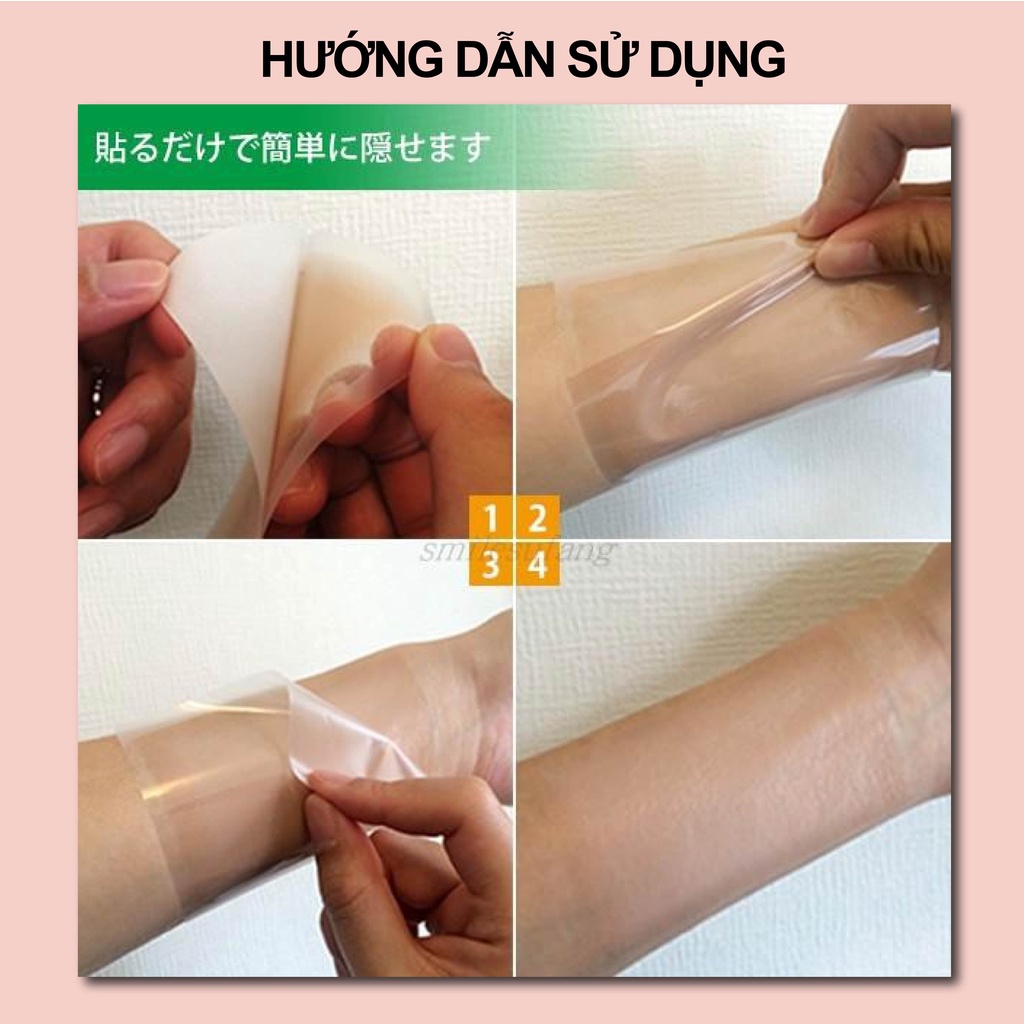 Miếng dán che hình xăm đậm màu Nhật Bản 3 màu da A1003