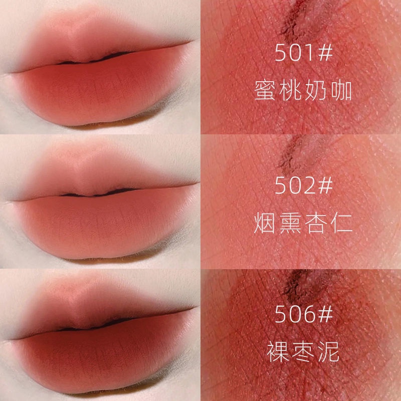 Son Môi Cho Màu Nhung Lì Không Phai Chống Dính Cốc Thời Trang Thu Đông