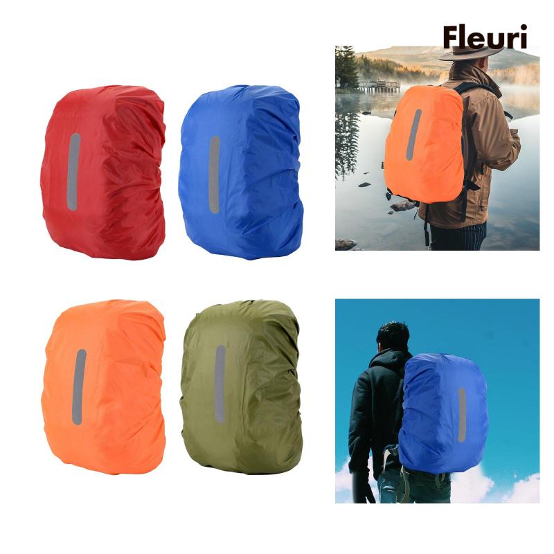 Vỏ Bọc Balo Chống Mưa Có Dải Phản Quang 30-40L