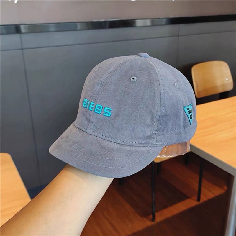 Mũ lưỡi trai vải cotton thời trang mùa hè cho bé 2-8 tuổi