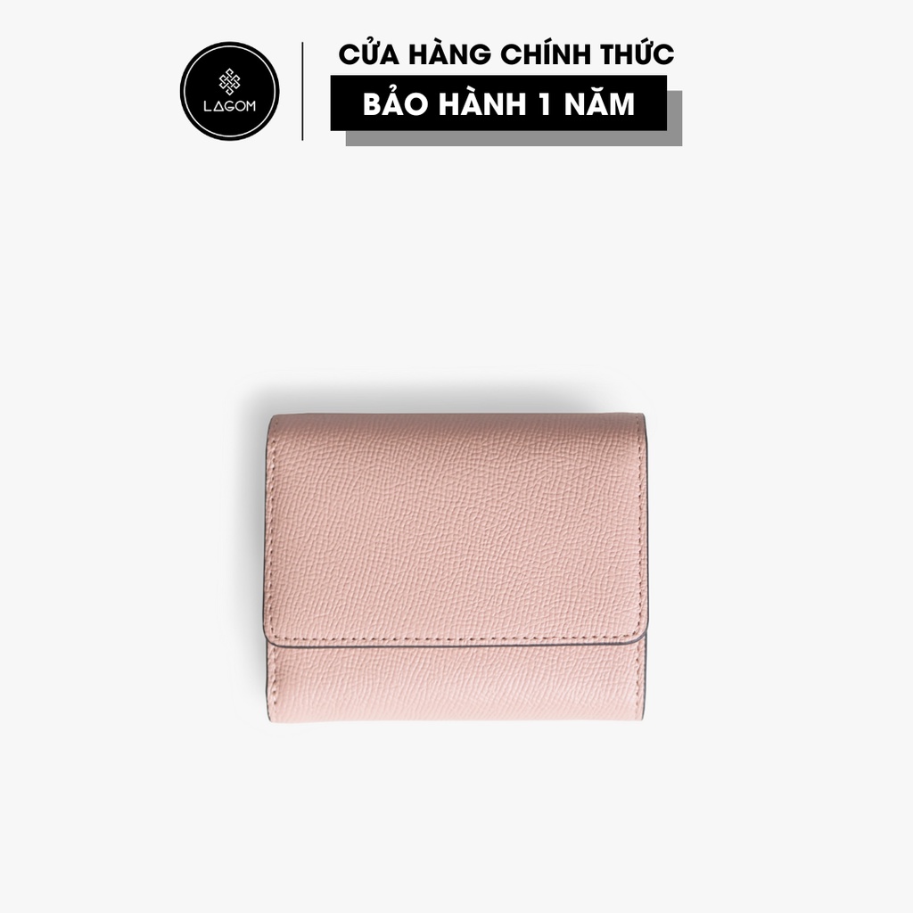 Ví nữ Da thật LAGOM - SHE Trifold Wallet