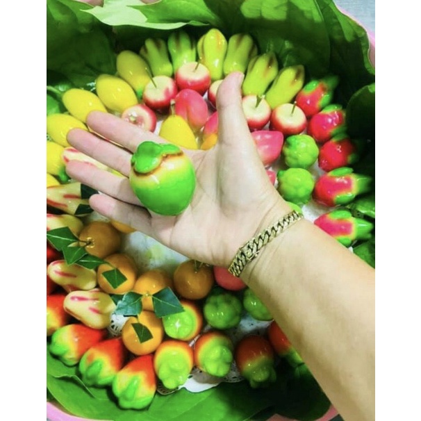 Bánh trái cây nhân đậu xanh