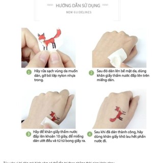 Hình xăm dán mini chống thấm nước