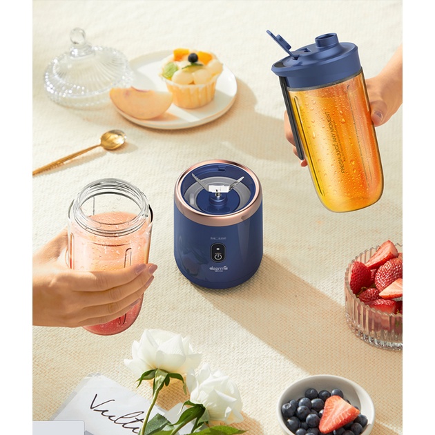 Máy Xay Sinh Tố Cầm Tay Mini - Máy Xay Đa Năng Cầm Tay Sạc Điện