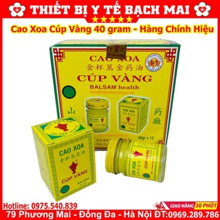 Cao Xoa Bóp Cúp Vàng 40g