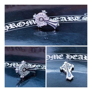 Bông tai Chrome Heart Dagger bạc 925 cao cấp fullbox.