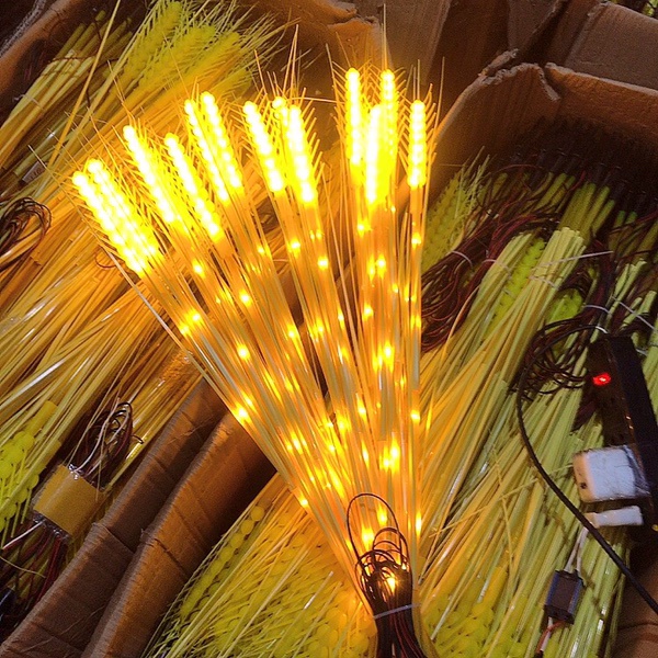 Led Bông Lúa, Trang Trí Tết, Tài, Bàn Thờ Gia Tiên - Đại Diện Cho Sự Âm Lo,Đủ Đầy,Sung Túc Cả Năm