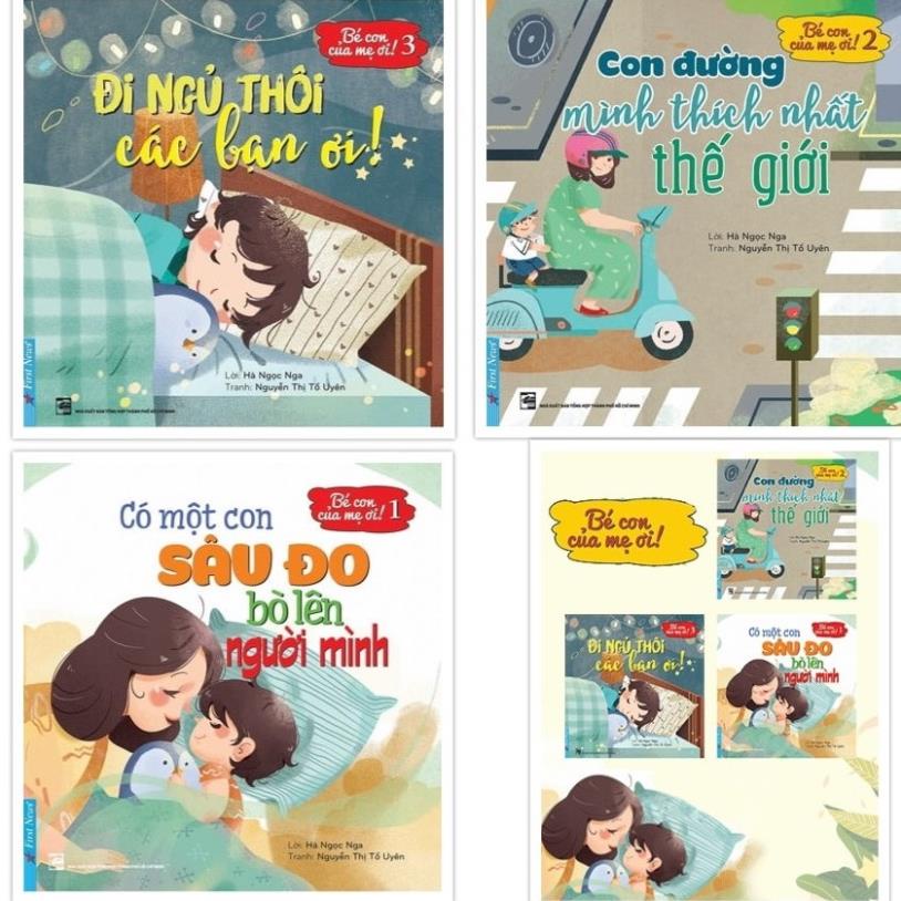 Sách Bộ Sách Bé Con Của Mẹ Ơi! (3 Cuốn) - First News