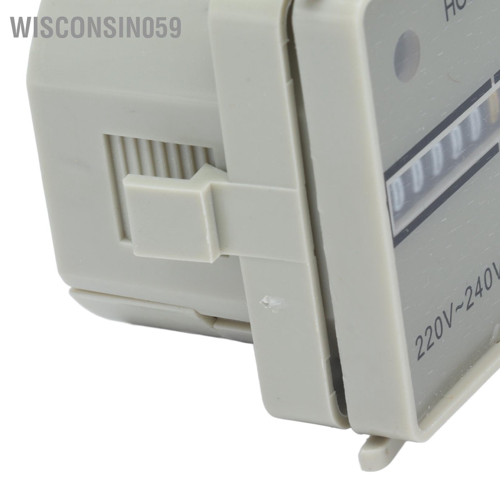 Đồng hồ đo giờ Cơ học Bộ đếm công nghiệp với chỉ báo HM ‑ 2 / UWZ48 220‑240V 0.3W