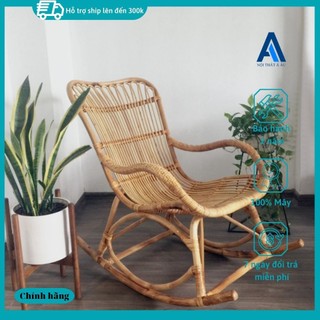 Ghế bập bênh thư giãn "cam kết 100% mây" người lớn tuổi nghỉ ngơi, để phòng khách, phòng ngủ