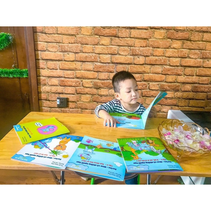 Sách- Bộ 5 cuốn Won và những người bạn