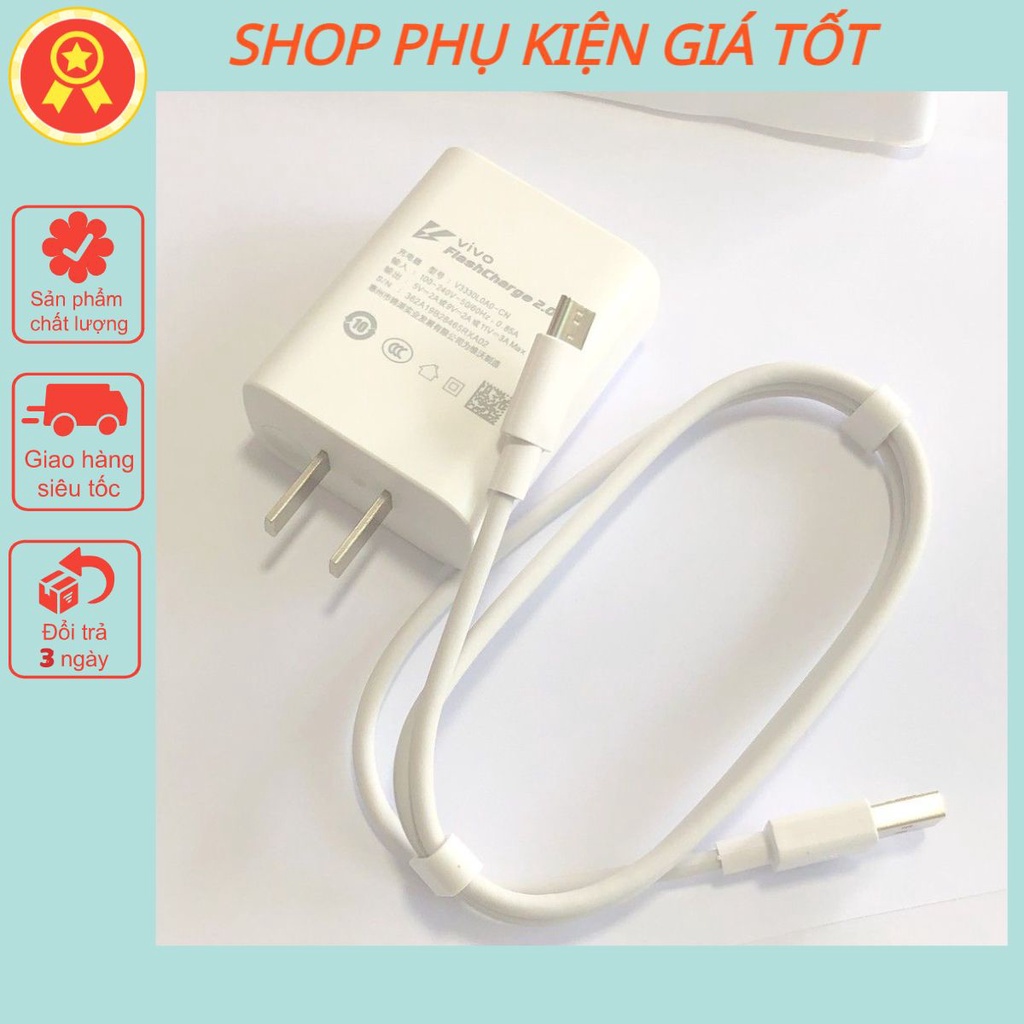 Bộ Sạc Nhanh Vivo 33W X30, Sạc Vivo Chính Hãng Bảo Hành 12 Tháng