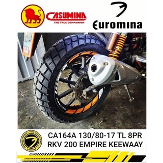 Vỏ Lốp 130/80-17 ( tương đương 140/70-17) Không săm gai Off-Road Exciter 150 155 WinnerX 150, TFX 15, Xsr155