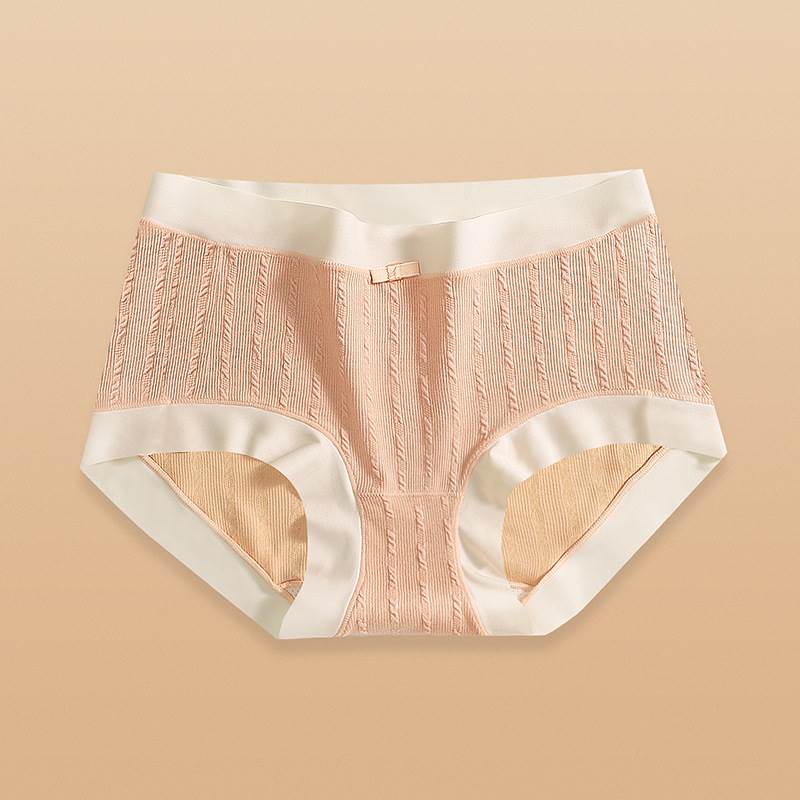 Quần Lót Cotton Không Đường May Kháng Khuẩn Thoải Mái Cho Nữ