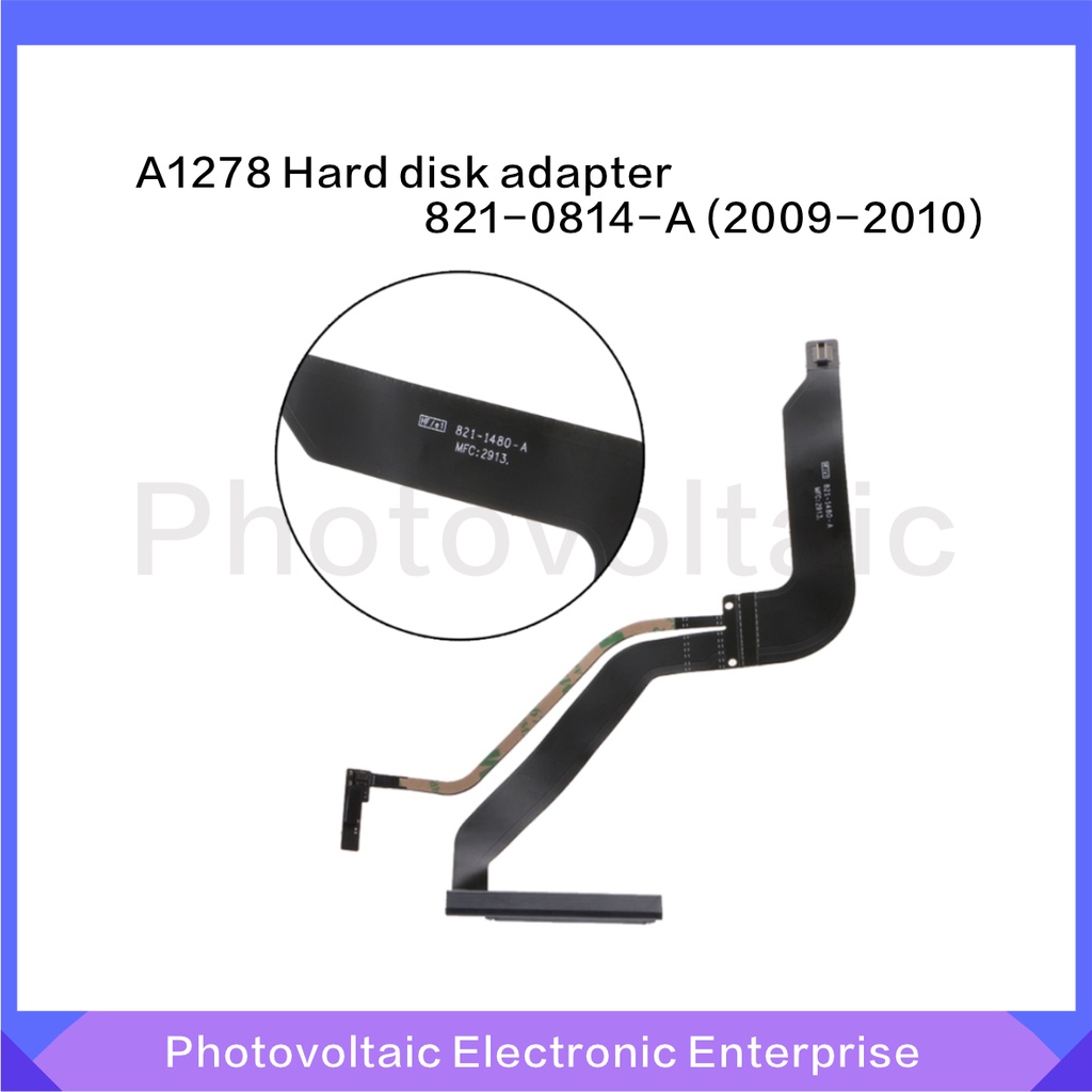 Dây Cáp Ổ Cứng 821-0814-A Cho Macbook Pro 13 "A1278 HDD Sata Mid 2009 / 2010 MB990 MB991 MC374 MC375