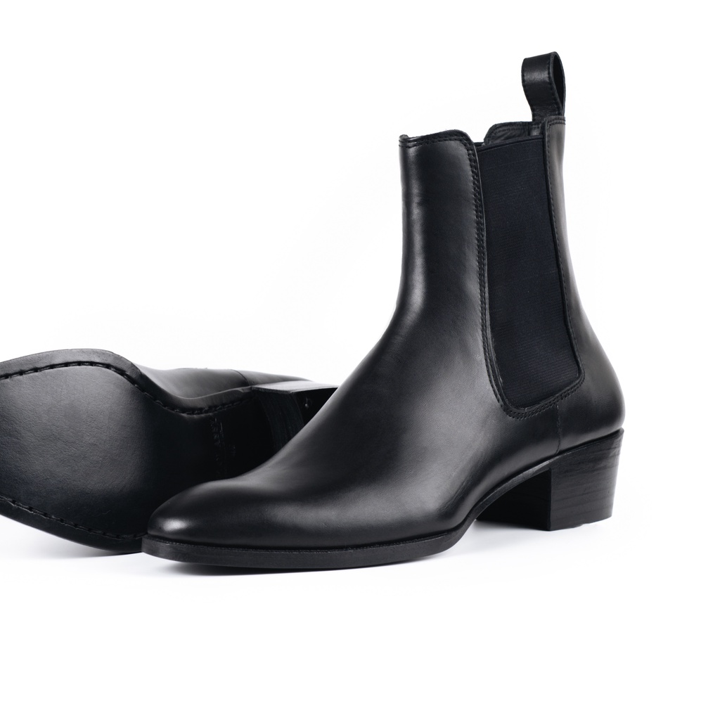 Giày Tây Cao Cấp GIBSON CHELSEA BOOTS - DO01 - Da Bò Ý Lót Trong Da Bò Mộc - Thương hiệu Be Classy