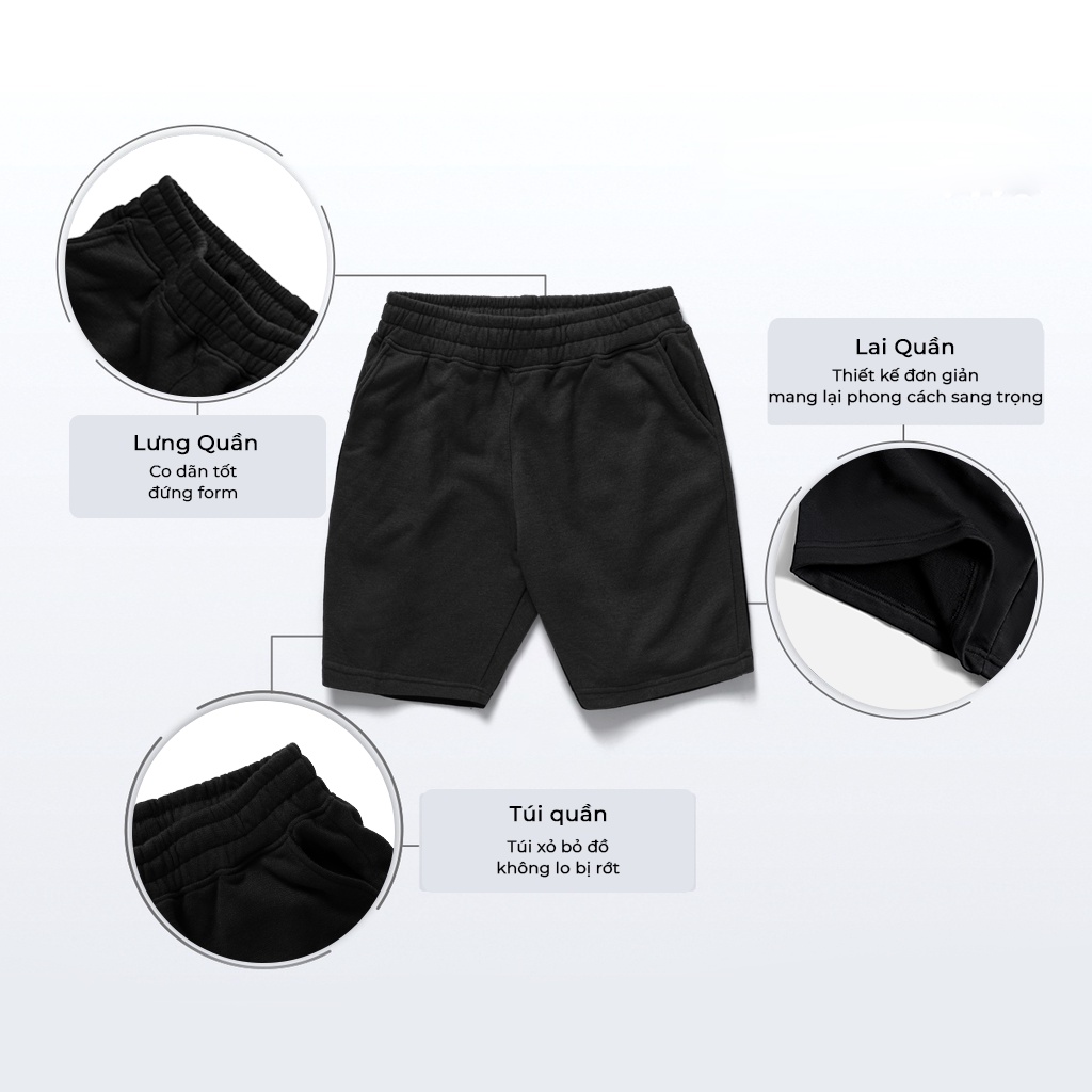 Quần Đùi Short Thể Thao Nam Chất Cotton Rẻ Đẹp từ 45-86kg Q252