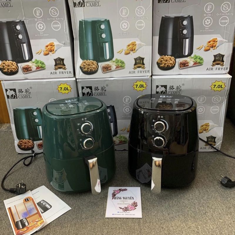 NỒI CHIÊN KHÔNG DẦU CAMEL 7 LÍT 5201