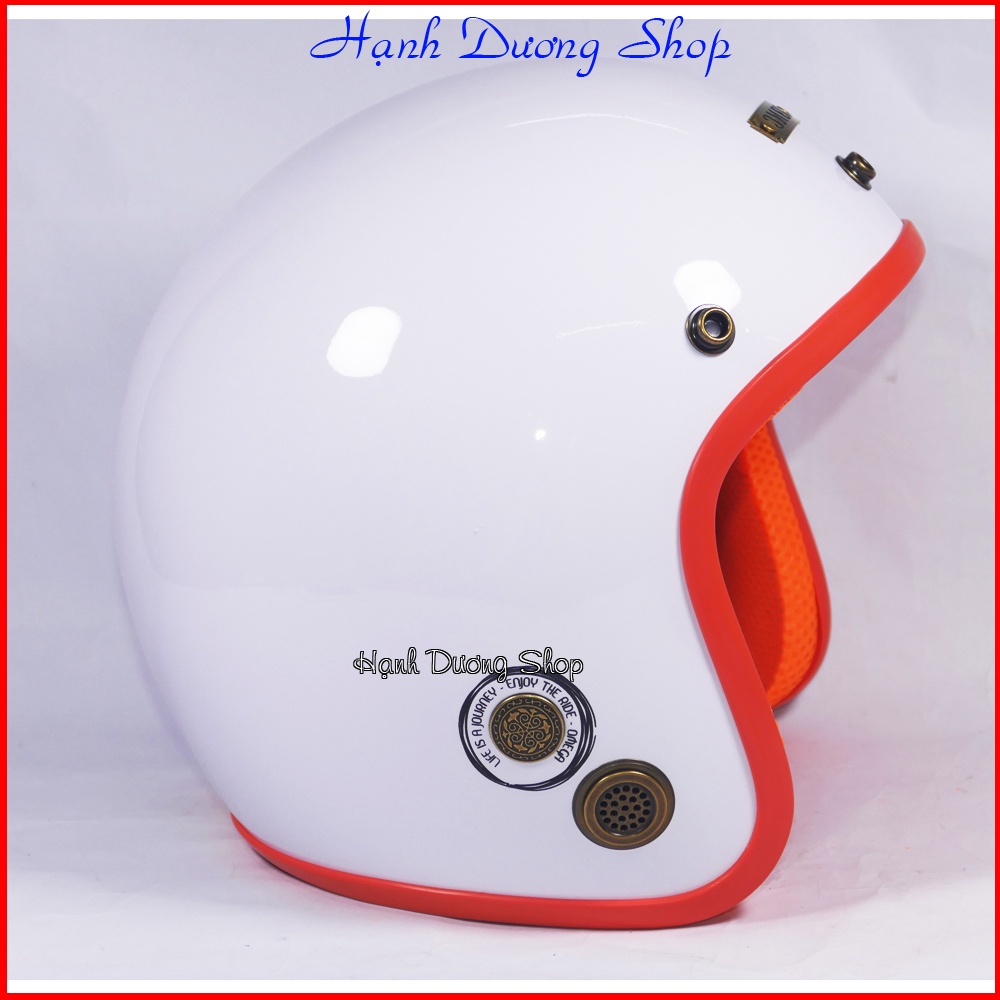 Mũ bảo hiểm bảo vệ tốt mặt và đầu khi va chạm thiết kế cá tính phù hợp cho cả nam và nữ