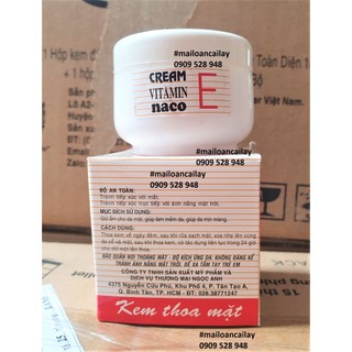 Kem vitamin e naco 3 mặt
