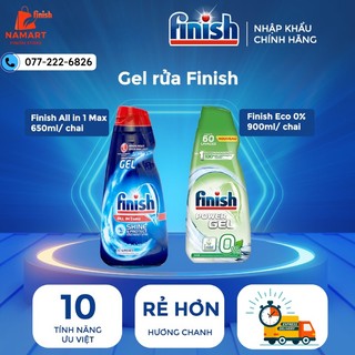 Gel rửa bát Finish dành cho máy rửa bát/ máy rửa chén