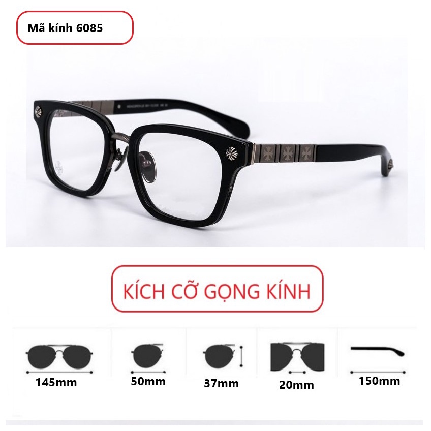 Gọng Kính mát kim loại Chrome Hearts Vajammin  - Thời Trang nam nữ Hot trend Cao Cấp 6085