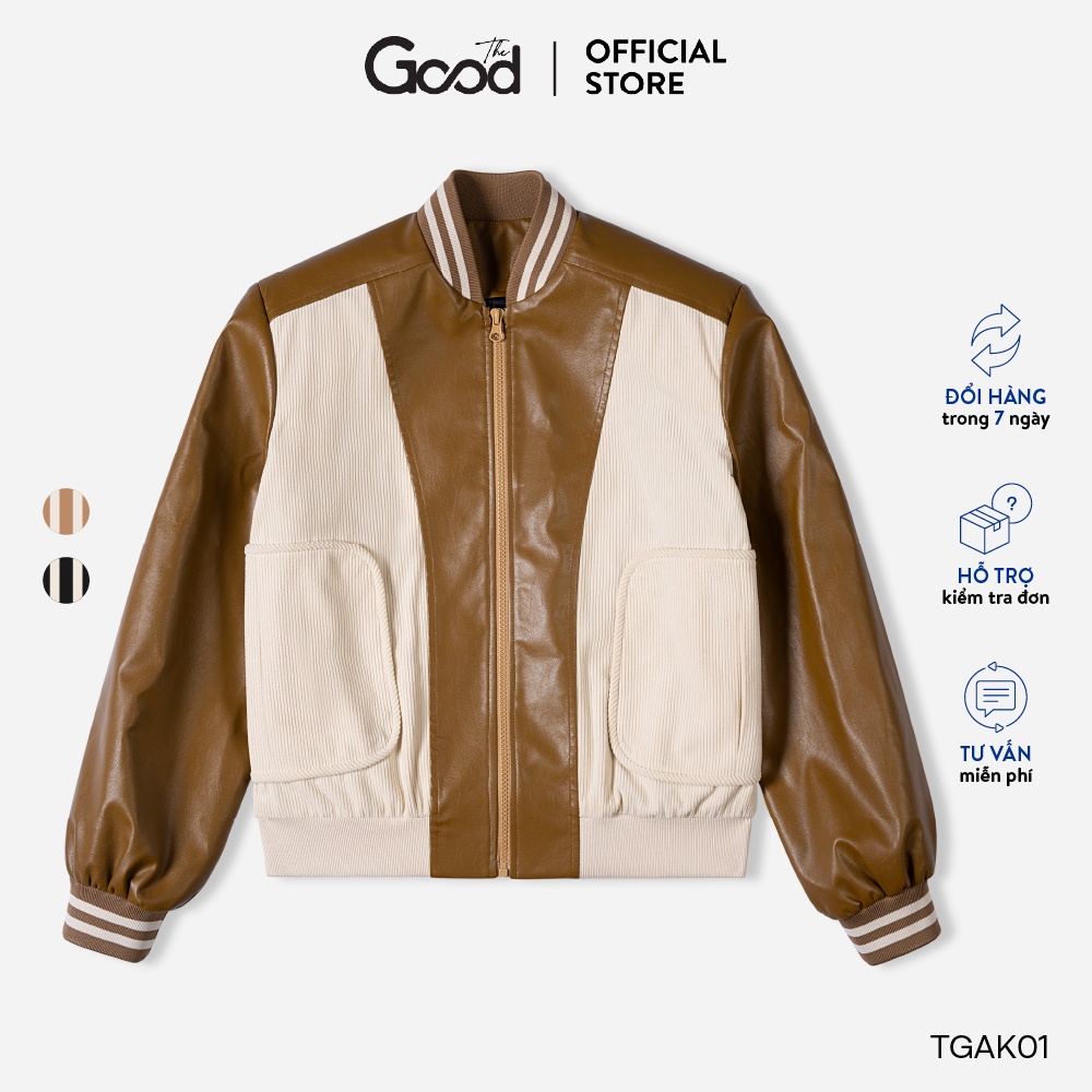 Áo Khoác Bomber Unisex THE GOOD/ Leacor Bomber