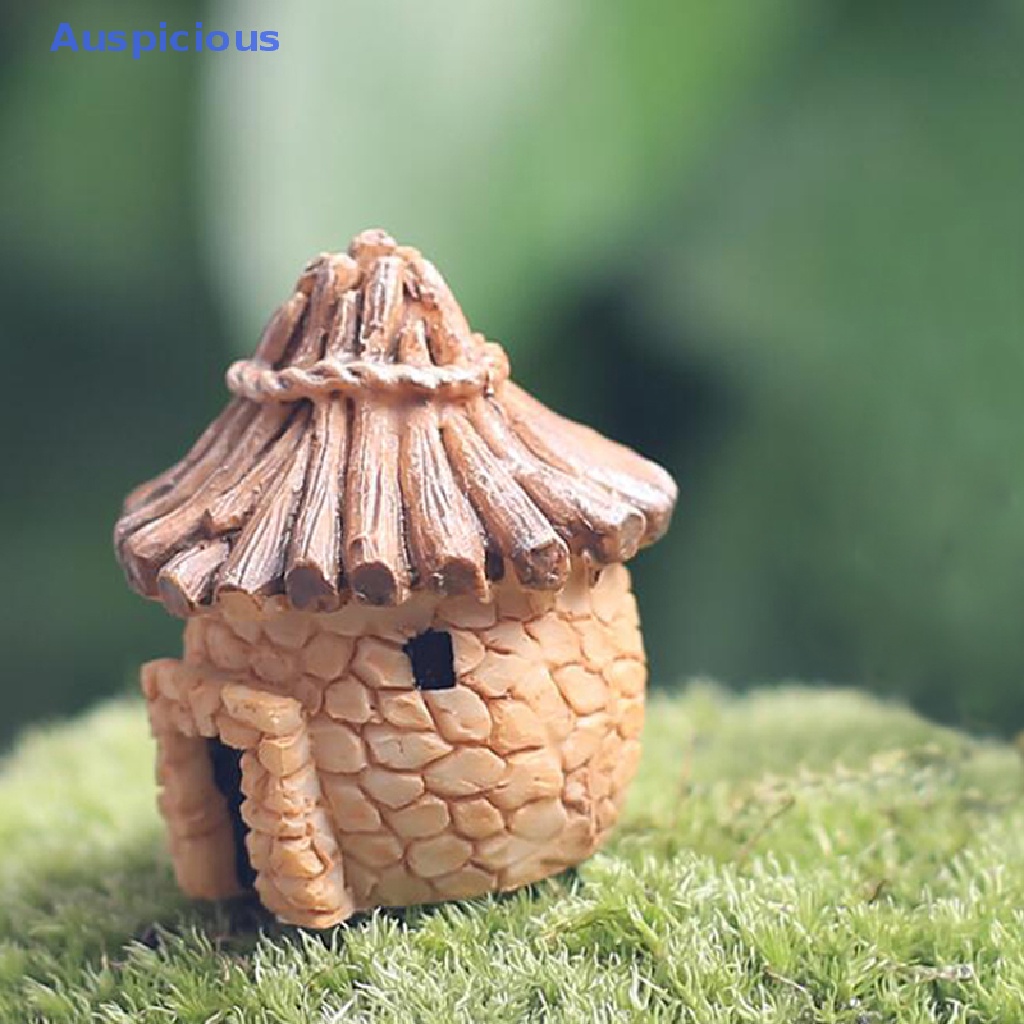 Mô Hình Ngôi Nhà Đá Mini Trang Trí Tiểu Cảnh