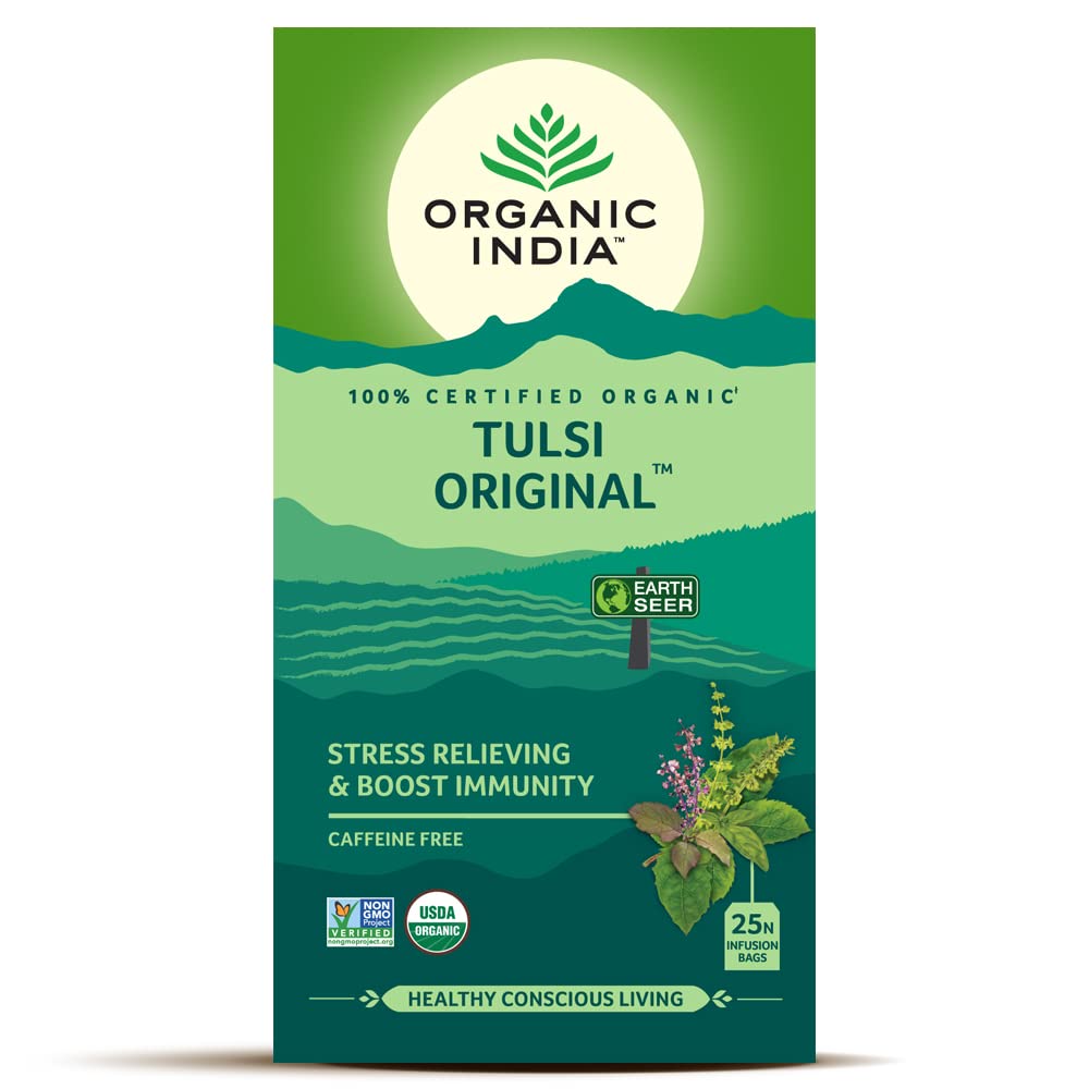 [ORGANIC INDIA] Tulsi Original Tea - Trà chính gốc Tulsi