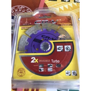 Hộp 10 lưỡi cắt tường cắt bê tông cắt gạch lưỡi xẻ CRV