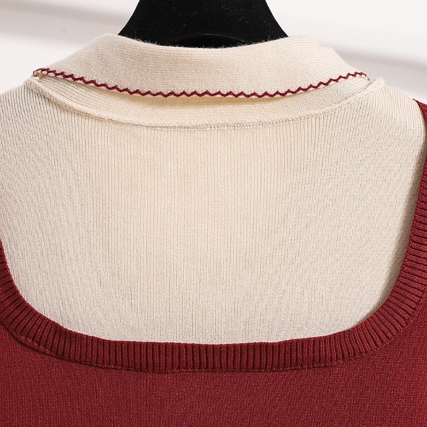 MEDYLA - Váy len bầu co dãn giữ ấm cho bầu mặc trong và sau sinh - VM041