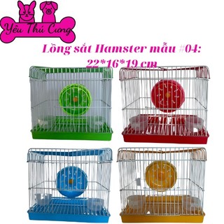 Lồng sắt hamster cho chuột- yêu thú cưng shop