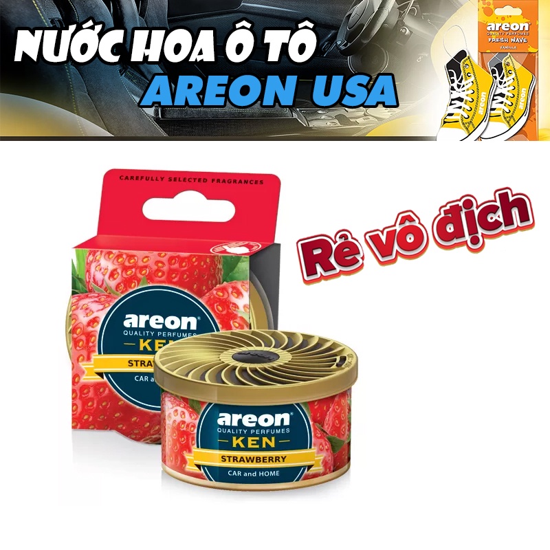 Sáp thơm ô tô Areon I Strawberry - Dâu