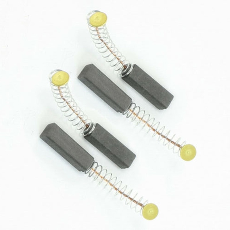 Bộ 10 Động Cơ Chổi Than 6x6x20 Mm Cho Máy Chà Nhám