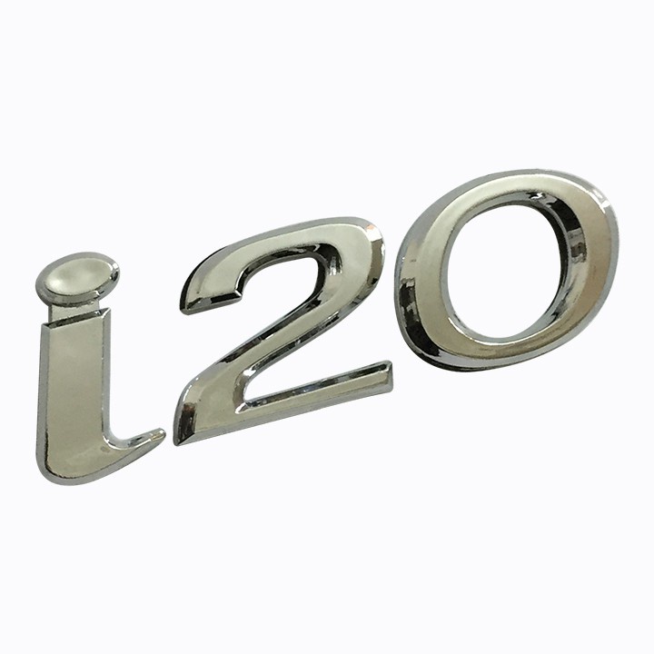 Tem Logo Chữ Nổi I20 - Hyundai
