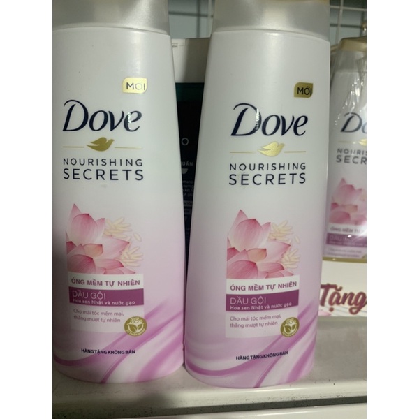 Dầu gội DOVE hoa sen nước gạo nhật
