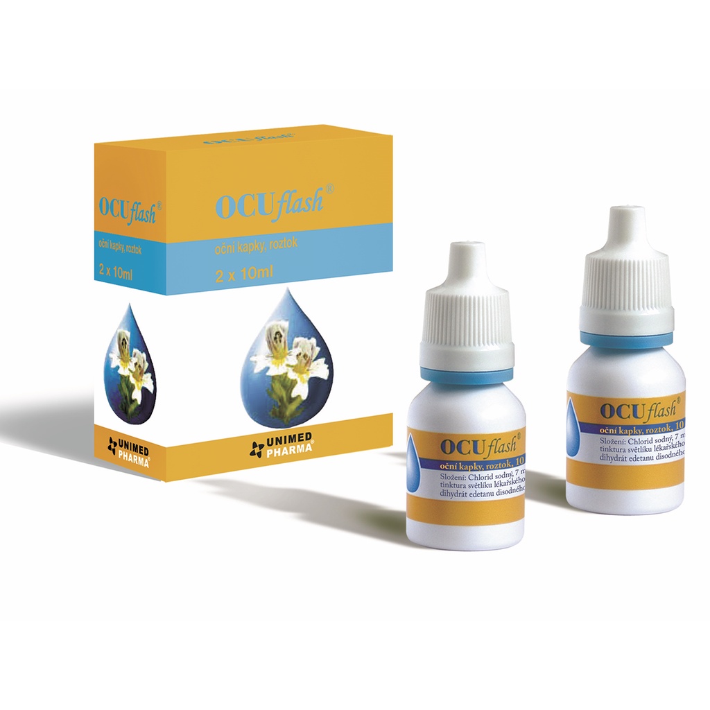 Dung Dịch Nhỏ Dưỡng Mắt Thiên Nhiên OCUflash 2x10ml