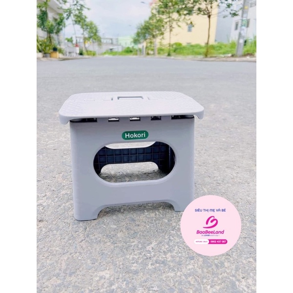 GHẾ NHỰA GẤP GỌN HOKORI CHO BÉ - Baabeeland