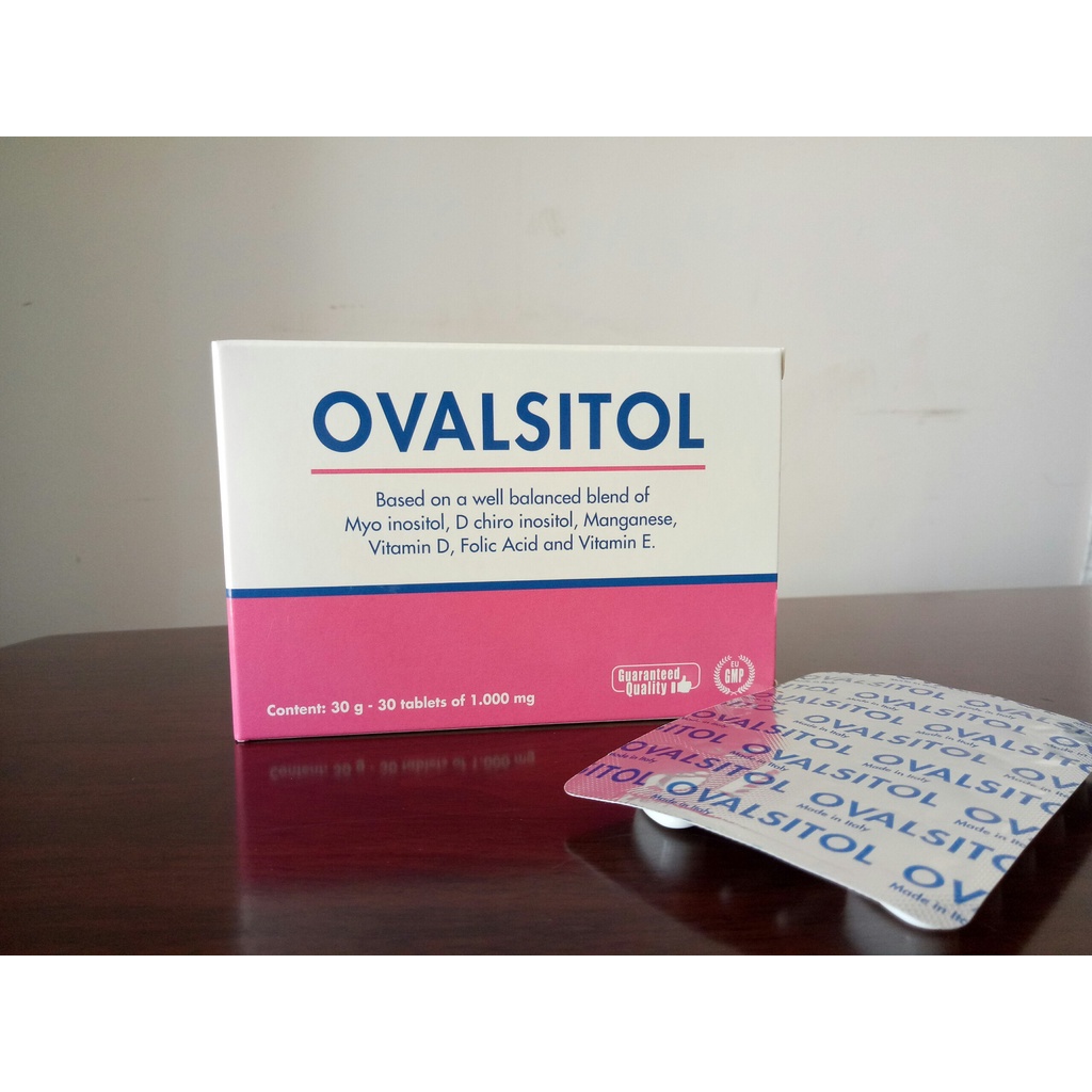 Ovalsitol 1000mg - Giải pháp cho hội chứng đa nang buồng trứng, tăng khả năng có thai