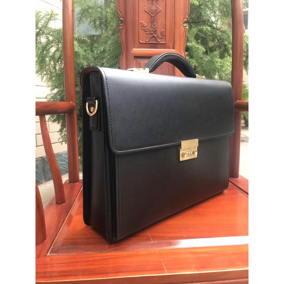 Cặp da nam khóa số